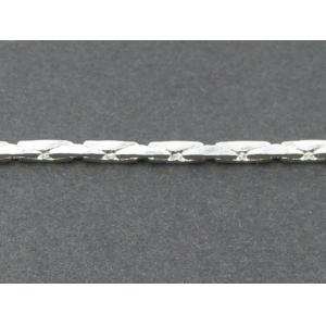 CADENA CARDANO CHAPA DE PLATA 1.5 mm.
