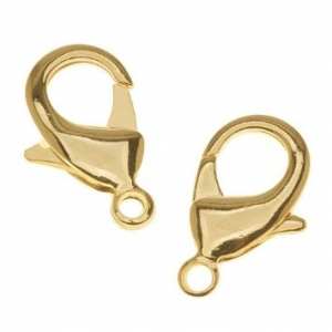 BROCHE PERICO CHAPA DE ORO 10mm