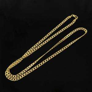 CADENA CHAPA DE ORO 6.0 mm.