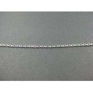CADENA ESLABÓN PLANCHADO CHAPA DE PLATA 2.0 mm.