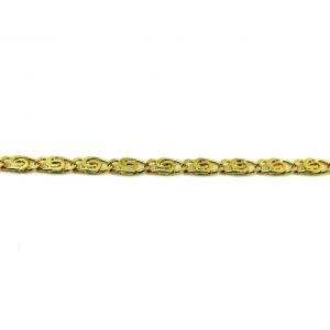 CADENA MARINERA CHAPA DE ORO 4.0 mm.